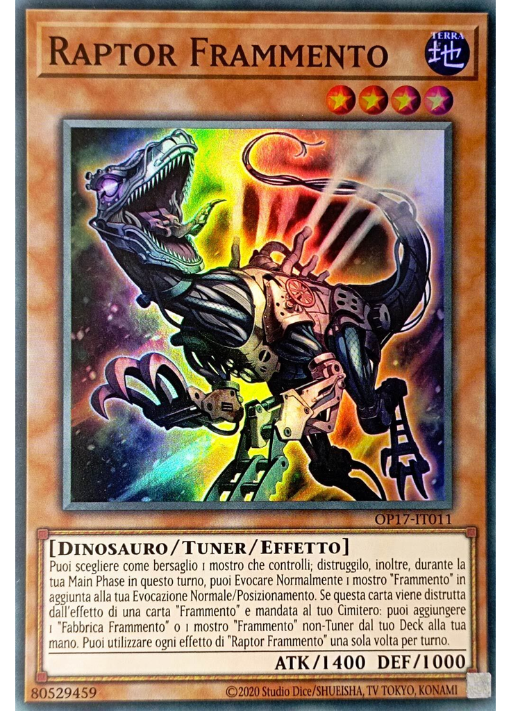 Raptor Frammento