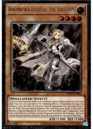 Dogmatika Ecclesia, the Virtuous — OTS Tournament Pack 18