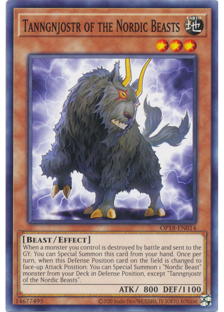 Tanngnjostr of the Nordic Beasts
