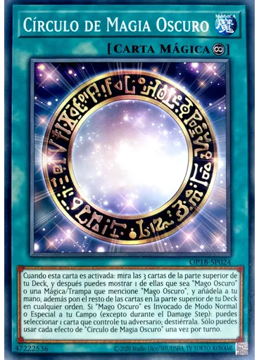 Círculo de Magia Oscuro — OTS Sobre Torneo 18