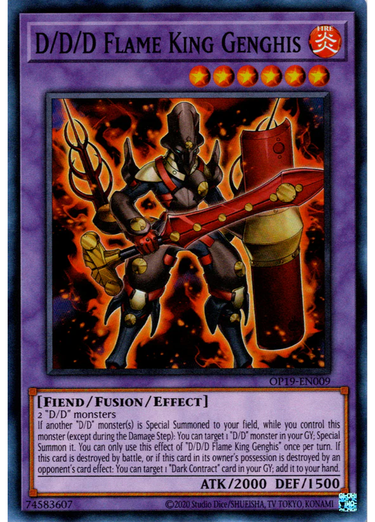 D/D/D Flame King Genghis