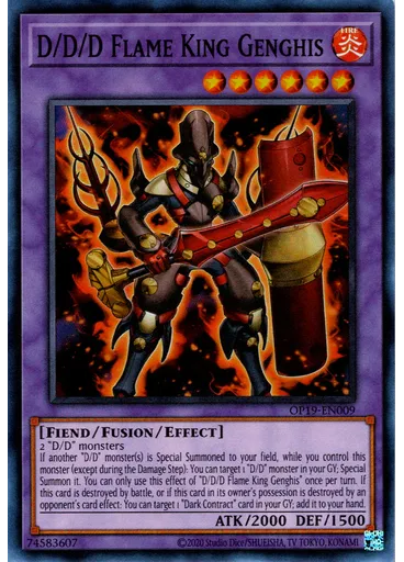 D/D/D Flame King Genghis