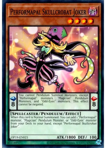 Performapal Skullcrobat Joker