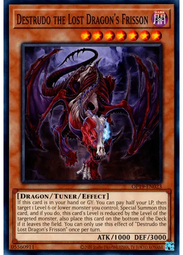 Destrudo the Lost Dragon's Frisson