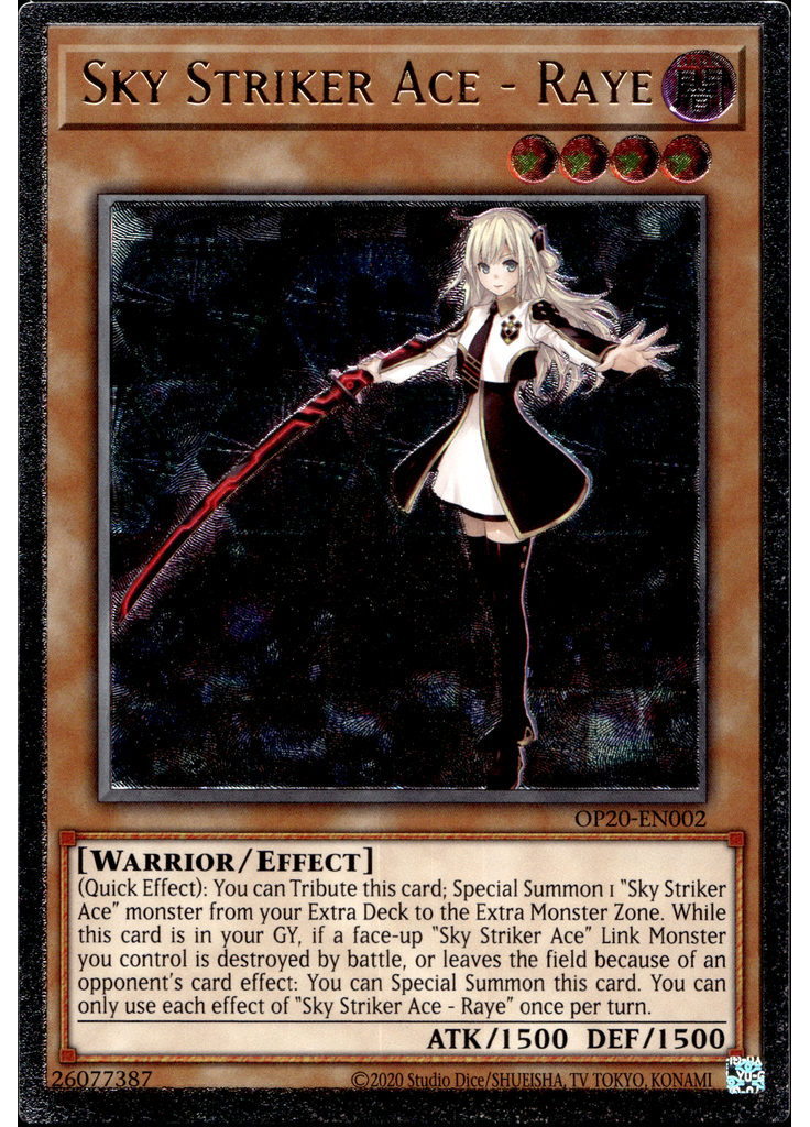 Sky Striker Ace - Raye