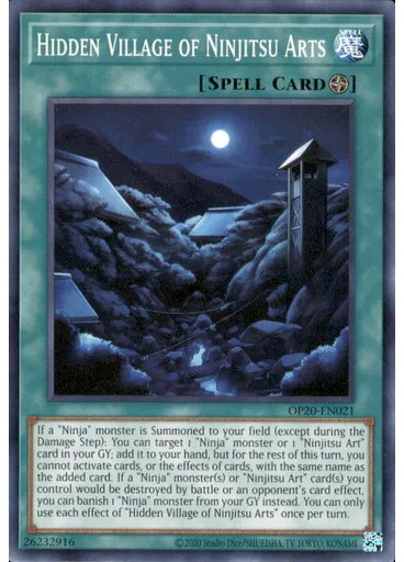 Hidden Village of Ninjitsu Arts — OTS Tournament Pack 20