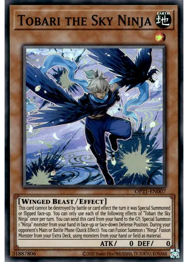 Tobari the Sky Ninja — OTS Tournament Pack 21
