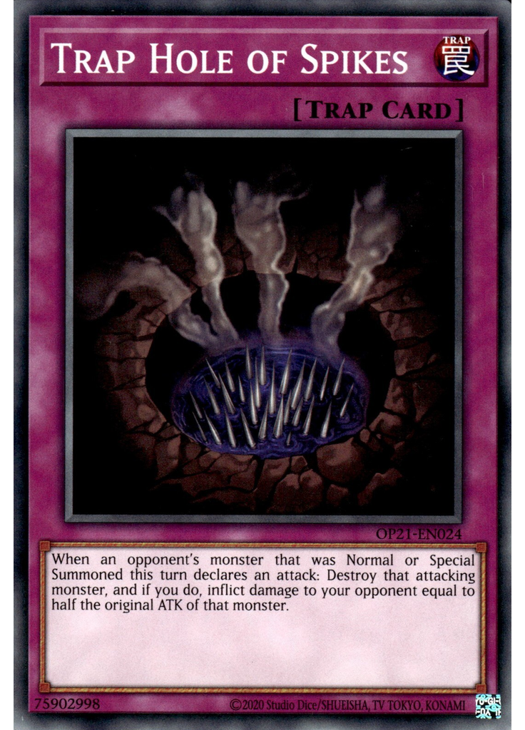 Trap Hole of Spikes