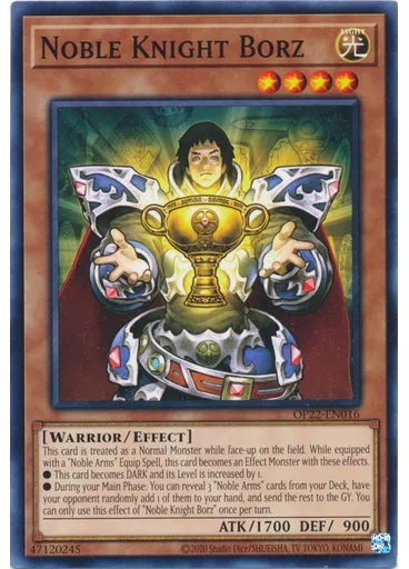 Noble Knight Borz — OTS Tournament Pack 22