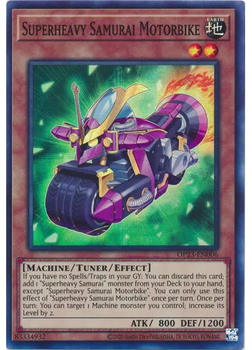 Superheavy Samurai Motorbike — OTS Tournament Pack 23