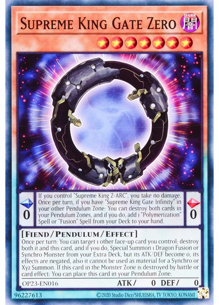 Supreme King Gate Zero