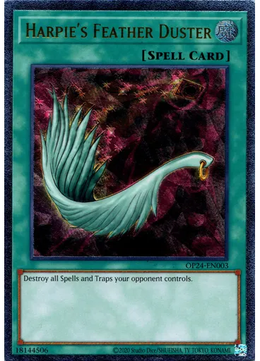 Harpie's Feather Duster — OTS Tournament Pack 24
