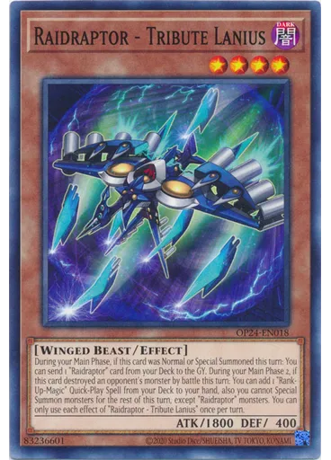 Raidraptor - Tribute Lanius — OTS Tournament Pack 24