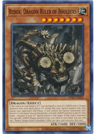 Redox, Dragon Ruler of Boulders