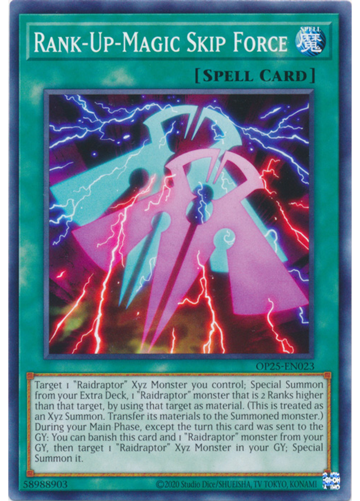 Rank-Up-Magic Skip Force