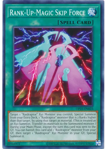 Rank-Up-Magic Skip Force