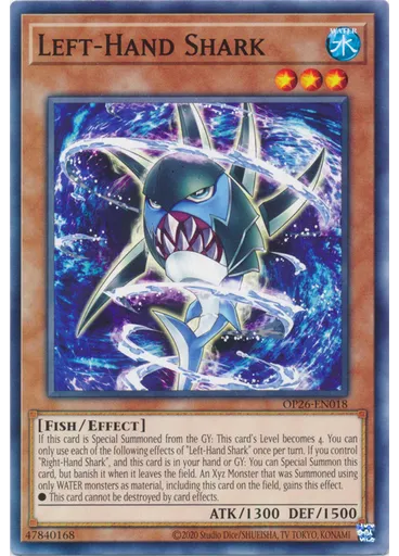 Left-Hand Shark — OTS Tournament Pack 26
