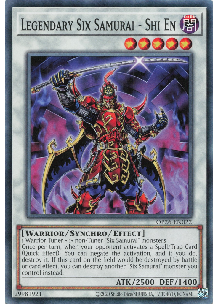 Legendary Six Samurai - Shi En