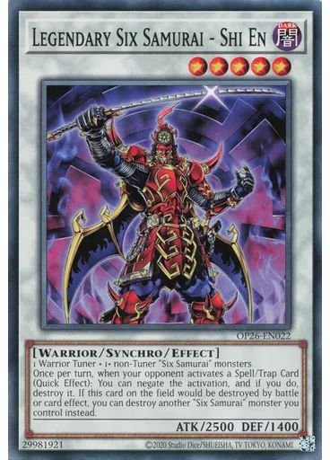 Legendary Six Samurai - Shi En