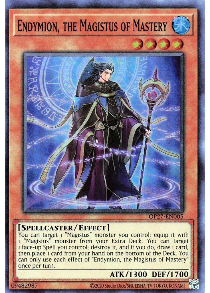 Endymion, the Magistus of Mastery