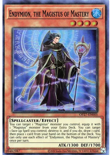 Endymion, the Magistus of Mastery