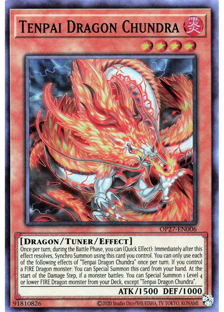 Tenpai Dragon Chundra