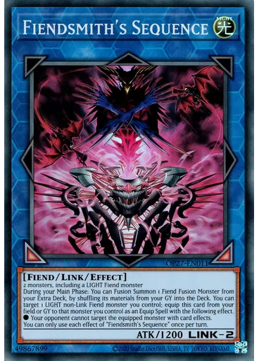 Fiendsmith's Sequence — OTS Tournament Pack 27