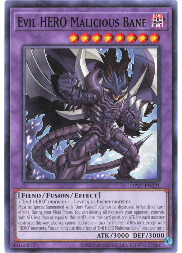 Evil HERO Malicious Bane