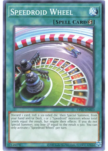 Speedroid Wheel — OTS Tournament Pack 27