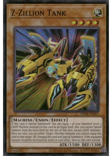Z-Zillion Tank — OTS Tournament Pack 28