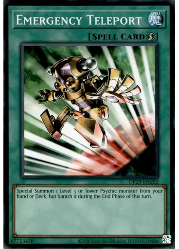 Emergency Teleport — OTS Tournament Pack 29