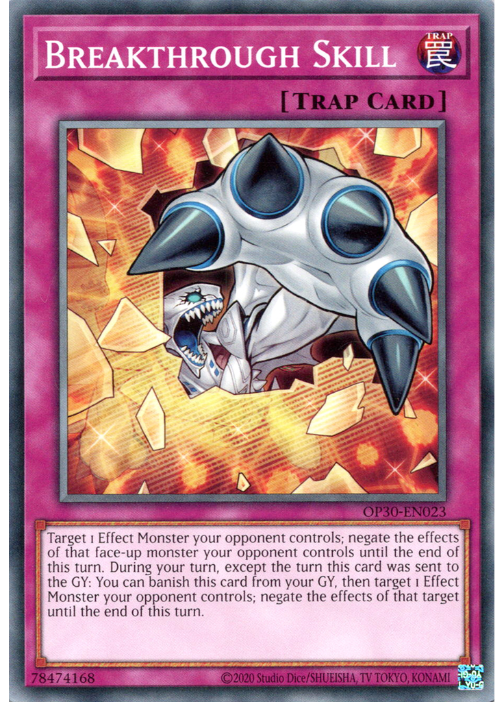 Breakthrough Skill