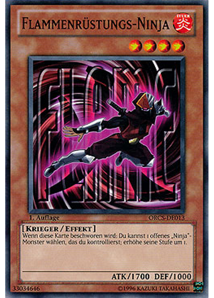 Flammenrüstungs-Ninja