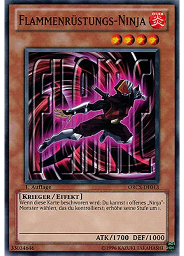 Flammenrüstungs-Ninja