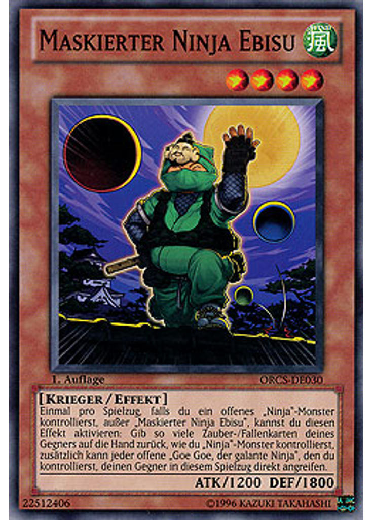 Maskierter Ninja Ebisu