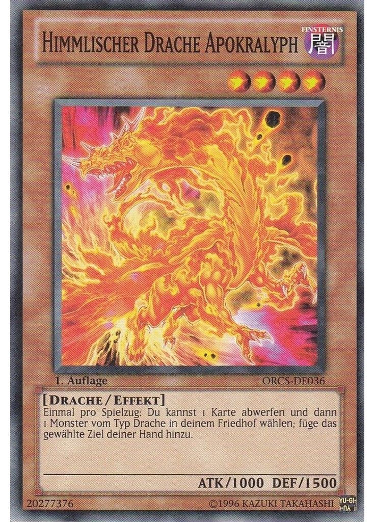 Himmlischer Drache Apokralyph