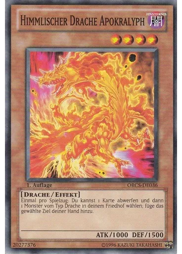 Himmlischer Drache Apokralyph