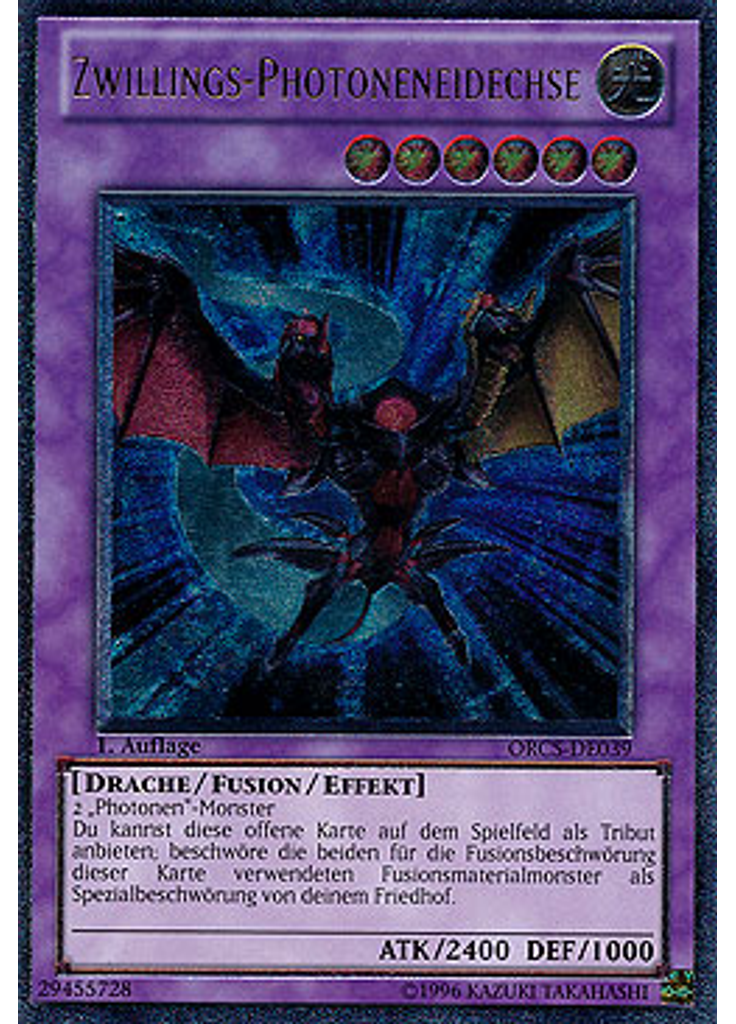 Zwillings-Photoneneidechse (Ultimate Rare 1st Edition)