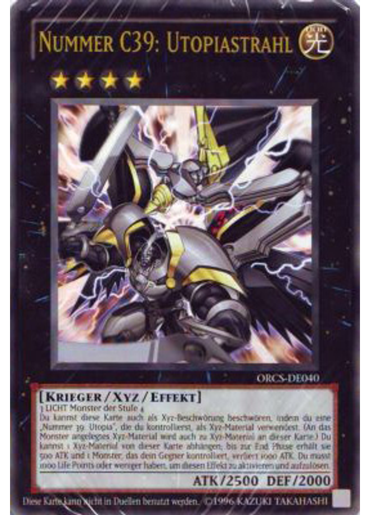 Nummer C39: Utopiastrahl (Ultra Rare Unlimited Ct)