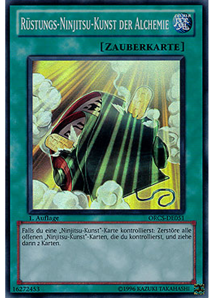 Rüstungs-Ninjitsu-Kunst der Alchemie