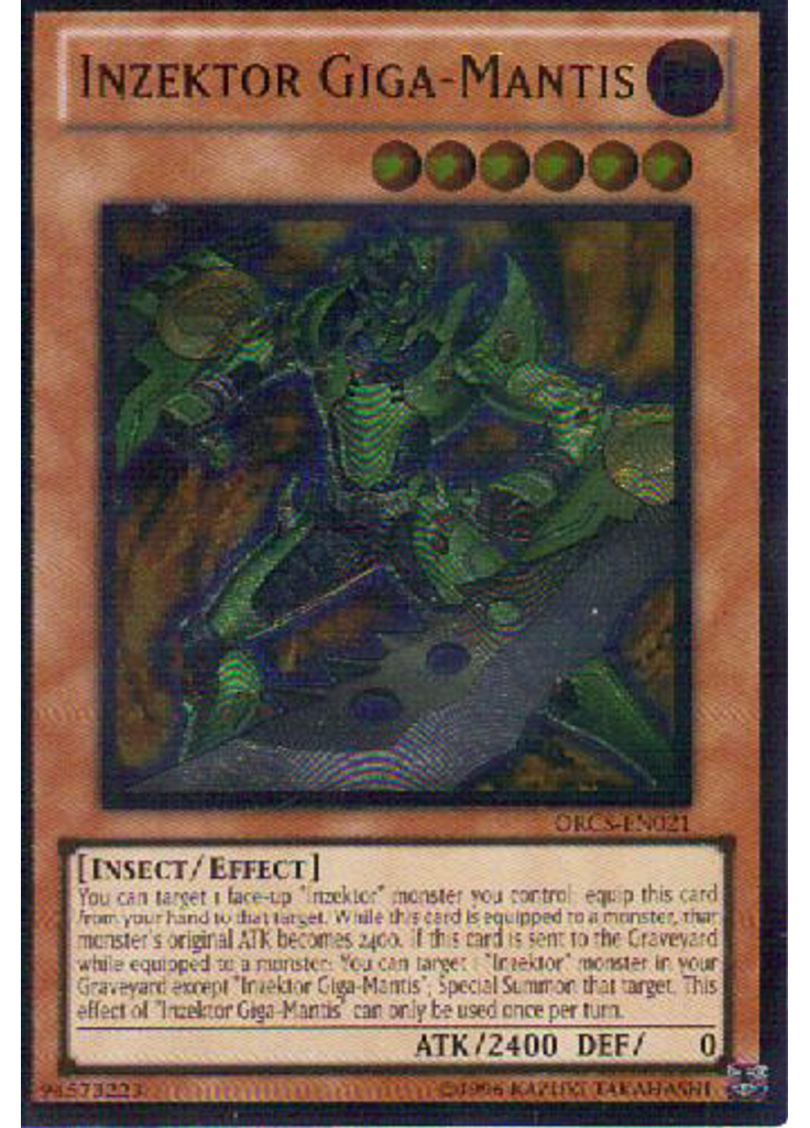 Inzektor Giga-Mantis (Ultimate Rare Unlimited)