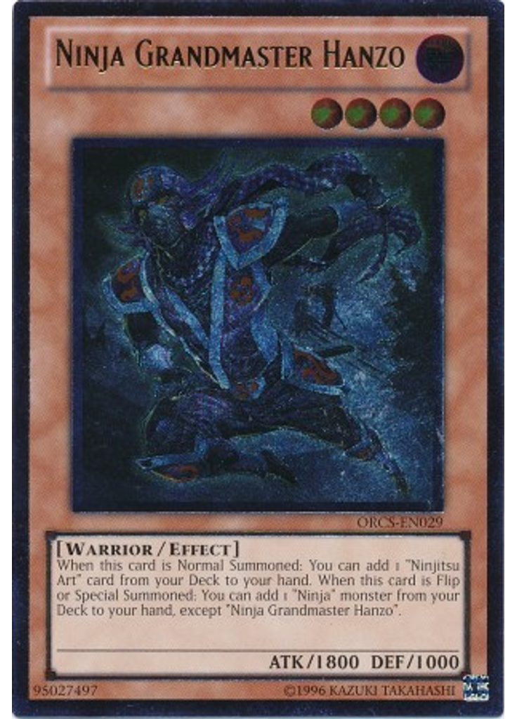 Ninja Grandmaster Hanzo (Ultimate Rare Unlimited)