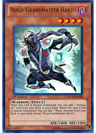 Ninja Grandmaster Hanzo — Order of Chaos
