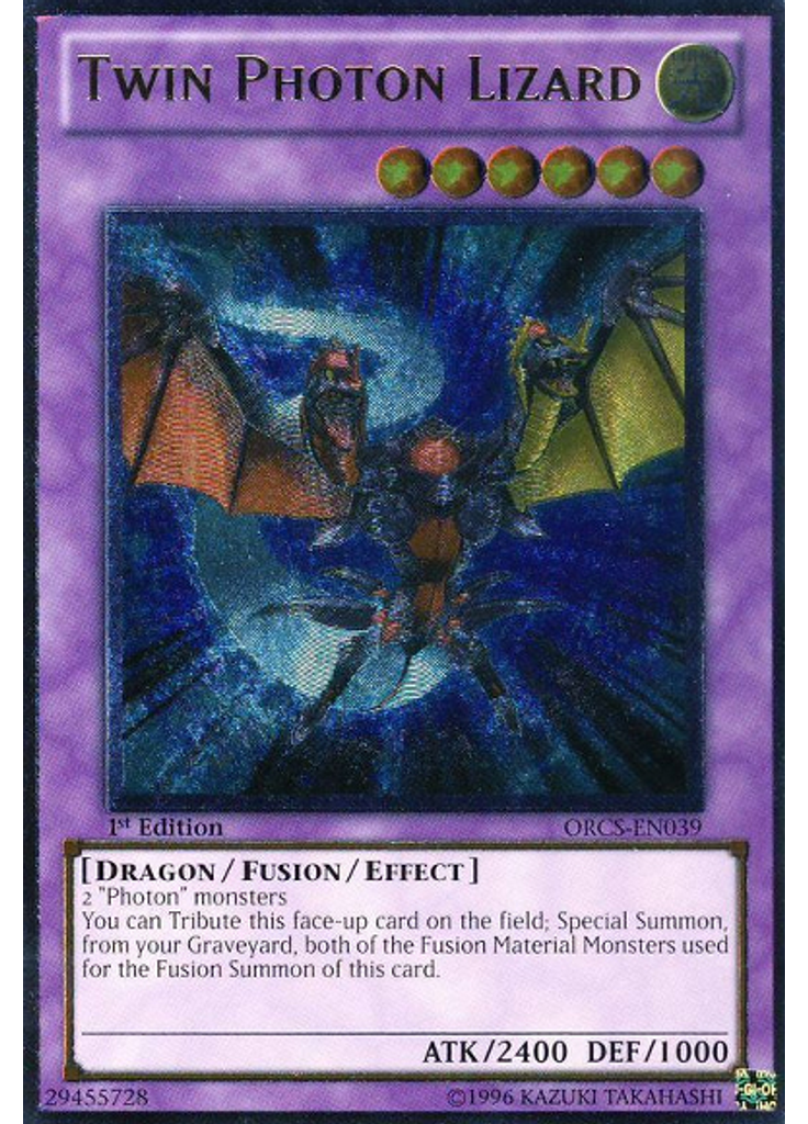 Twin Photon Lizard (Ultimate Rare 1st Edition)