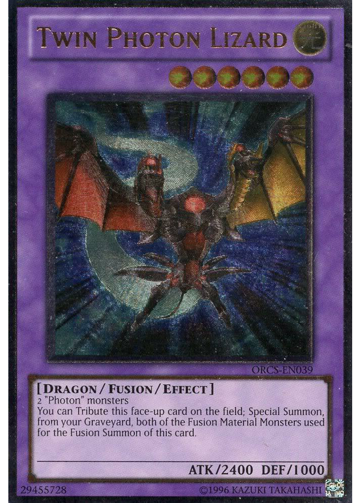 Twin Photon Lizard (Ultimate Rare Unlimited)