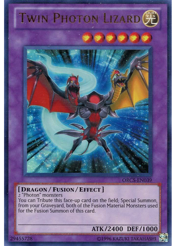 Twin Photon Lizard (Ultra Rare Unlimited)