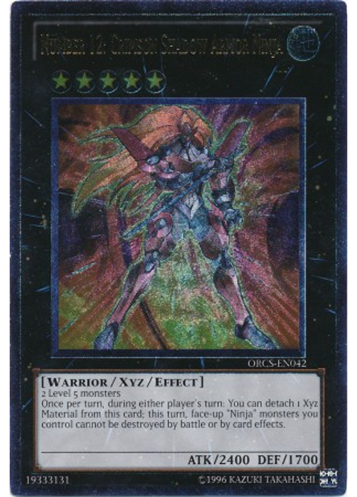 Number 12: Crimson Shadow Armor Ninja (Ultimate Rare Unlimited)