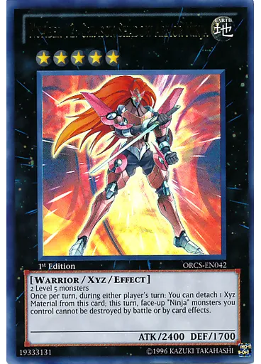 Number 12: Crimson Shadow Armor Ninja
