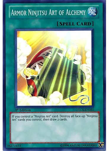 Armor Ninjitsu Art of Alchemy