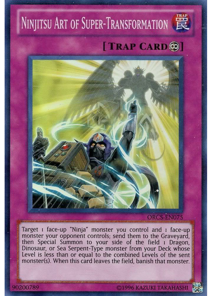 Ninjitsu Art of Super-Transformation (Super Rare Unlimited)
